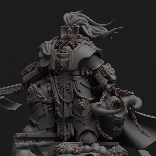 Diverging Realms - Vestalian Guard Custodian, Captain General