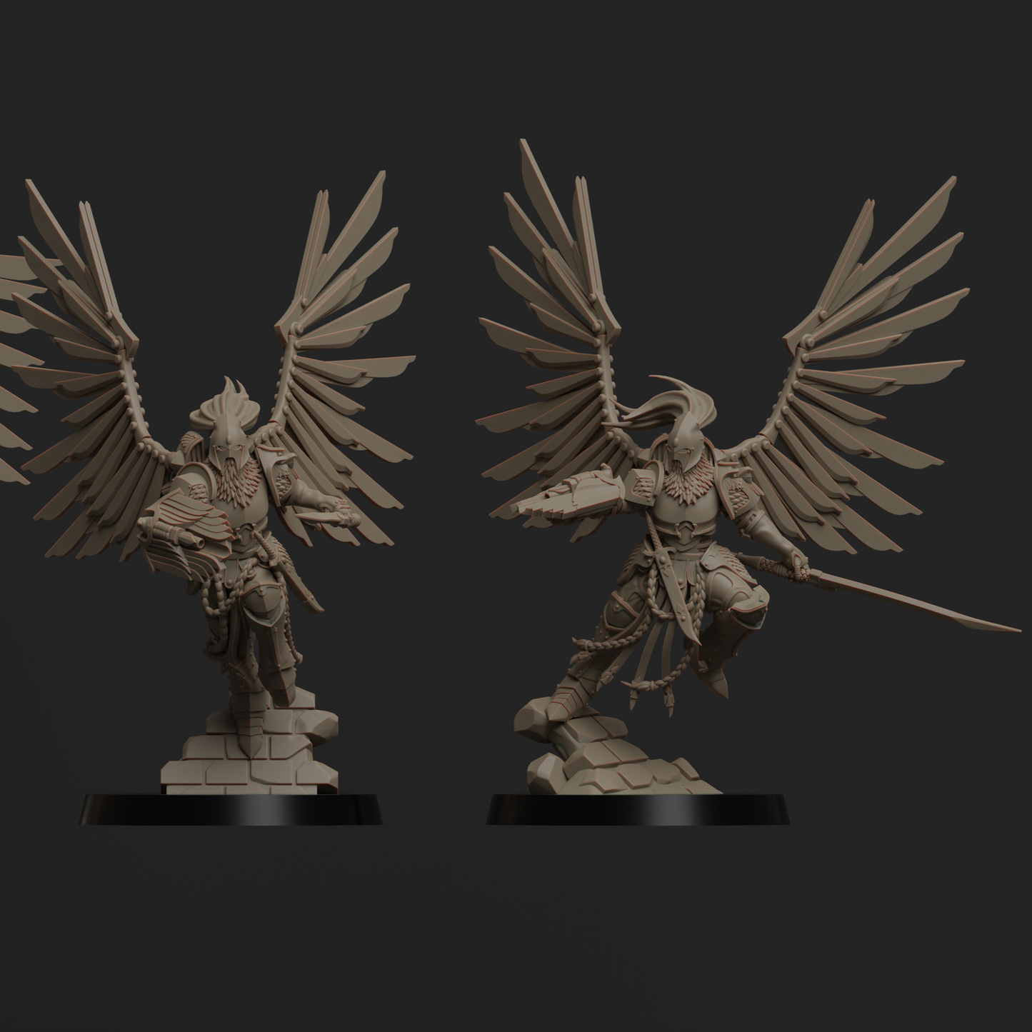 Diverging Realms - Vestalian Guard Custodian, Watchers x 5