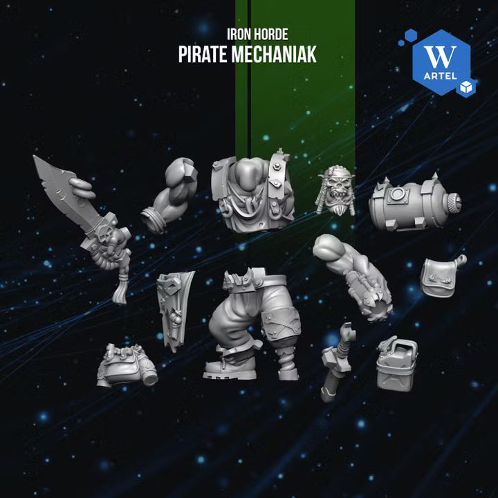 Artel W, Iron Horde, Mechaniak, Big Mec, Orc, Pirate