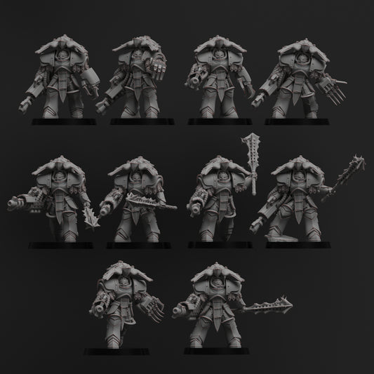 Diverging Realms - Scions - Crimson Martyr Traitors x 5 Lords of Night