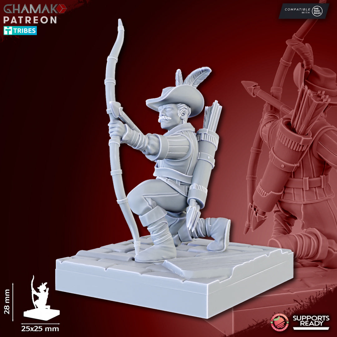 Armies of the Old Empire - Bowmen x 10, Infantrymen