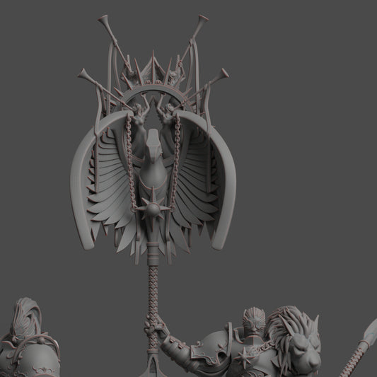 Diverging Realms - White Tower Guard Custodians - Vestalian Wardens x 5