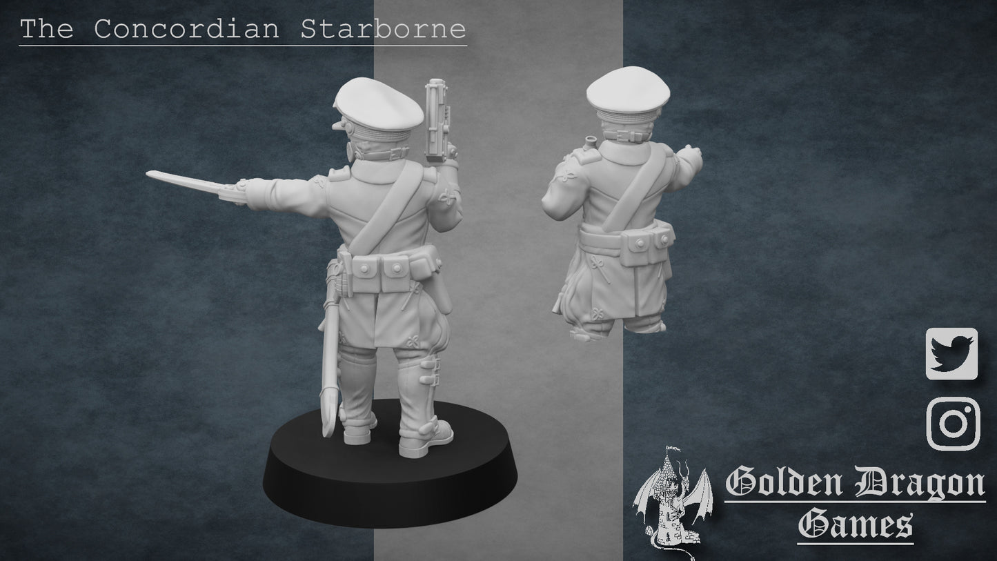 Morale Officer of the Starborne Guard, Death Division, Discipline Korps
