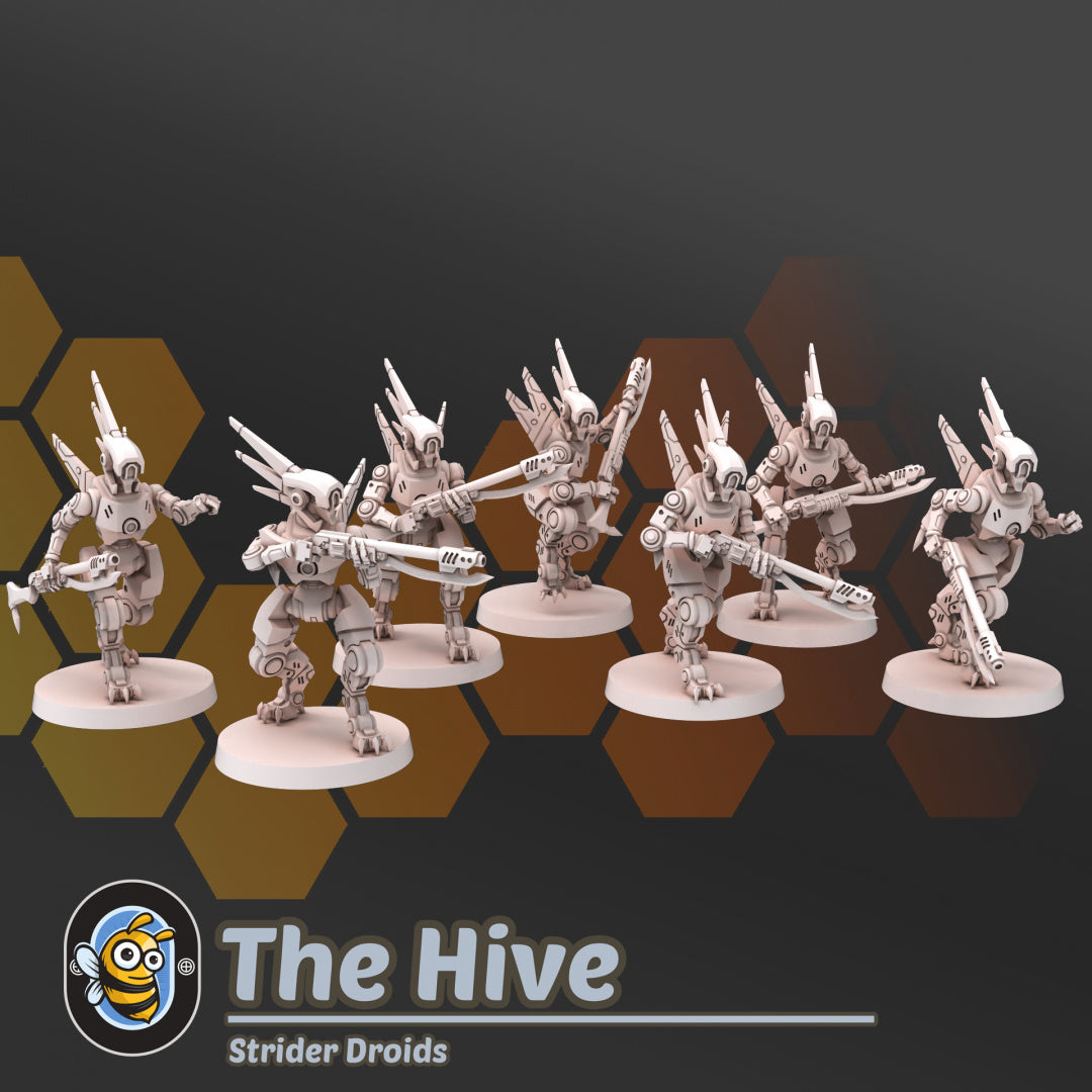 Strider Droids x 16, Carnivore Team, The Hive