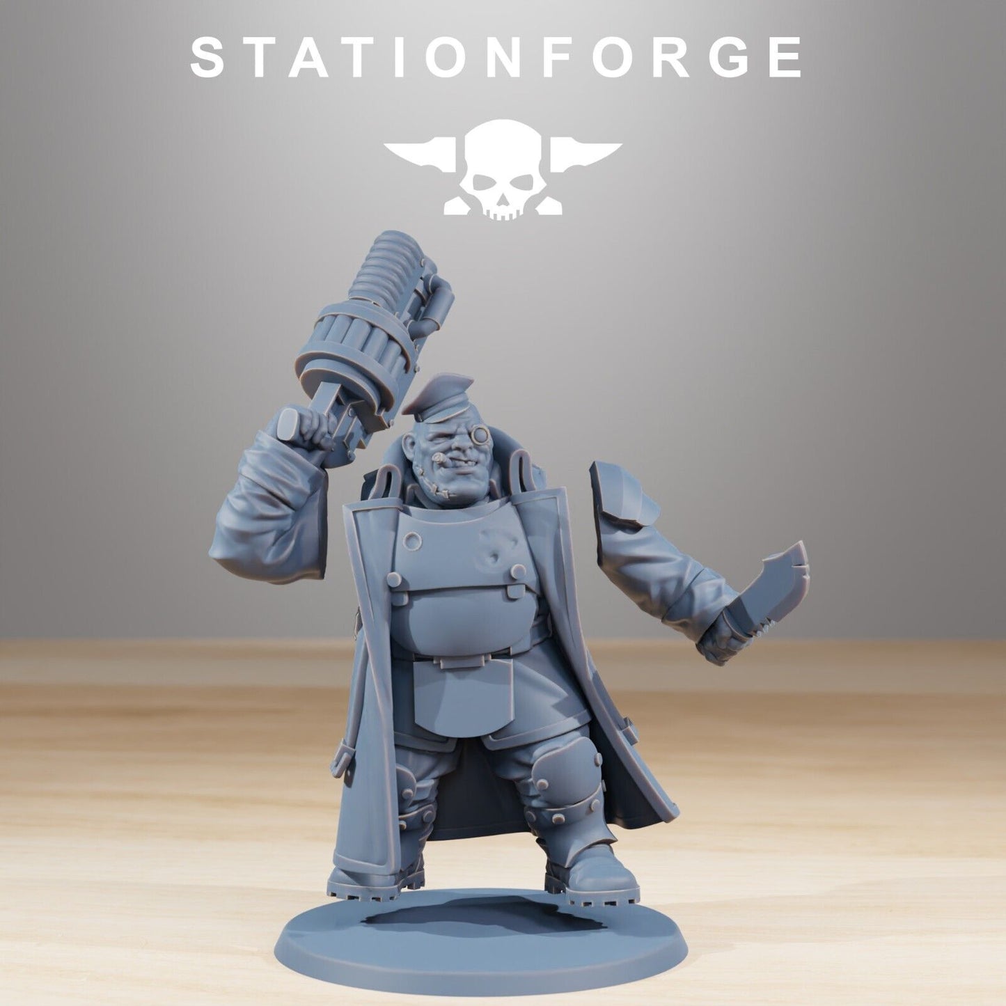 Imperial Ogres of the Grim Guard Leader, Death Division, Mutant Korps
