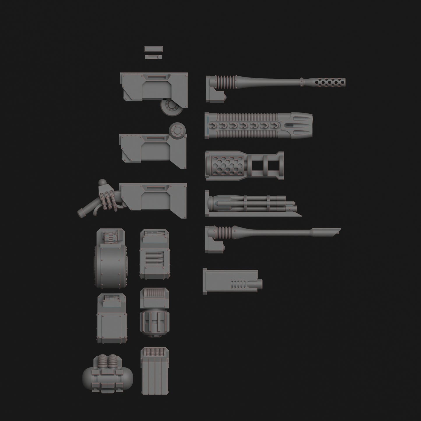 Imperial Soldiers of the Grim Guard, Death Division, Sentinel Korps, Gawain x 1