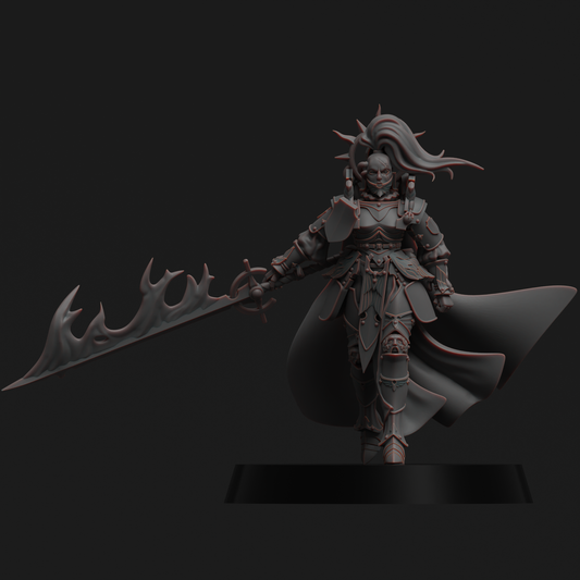 Diverging Realms - Sisters of the Coven Blade Templar Commander