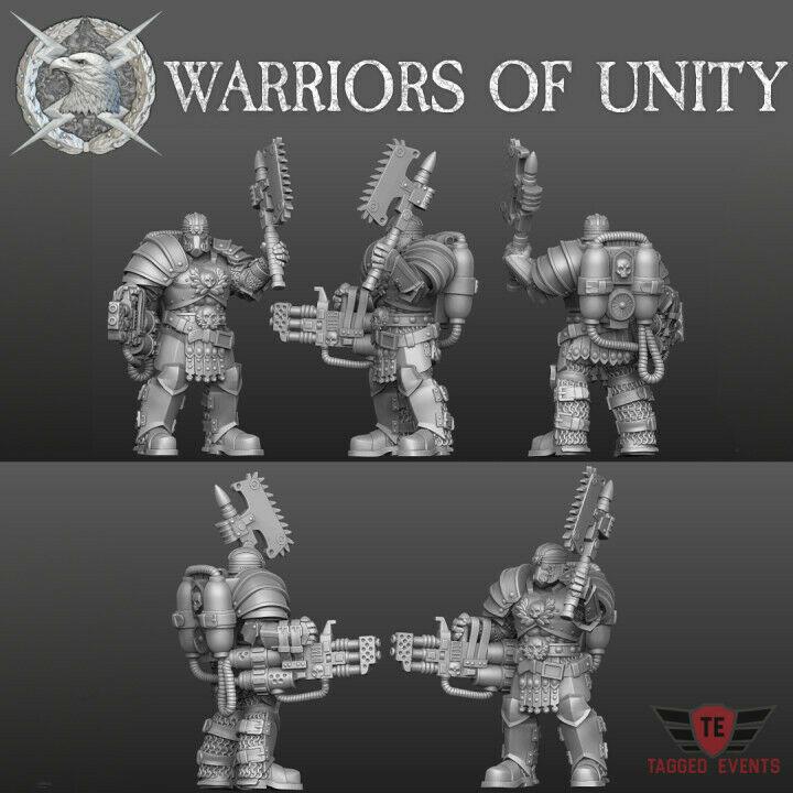 Wargames Compatible - Warriors of Unity - Princepta x 5