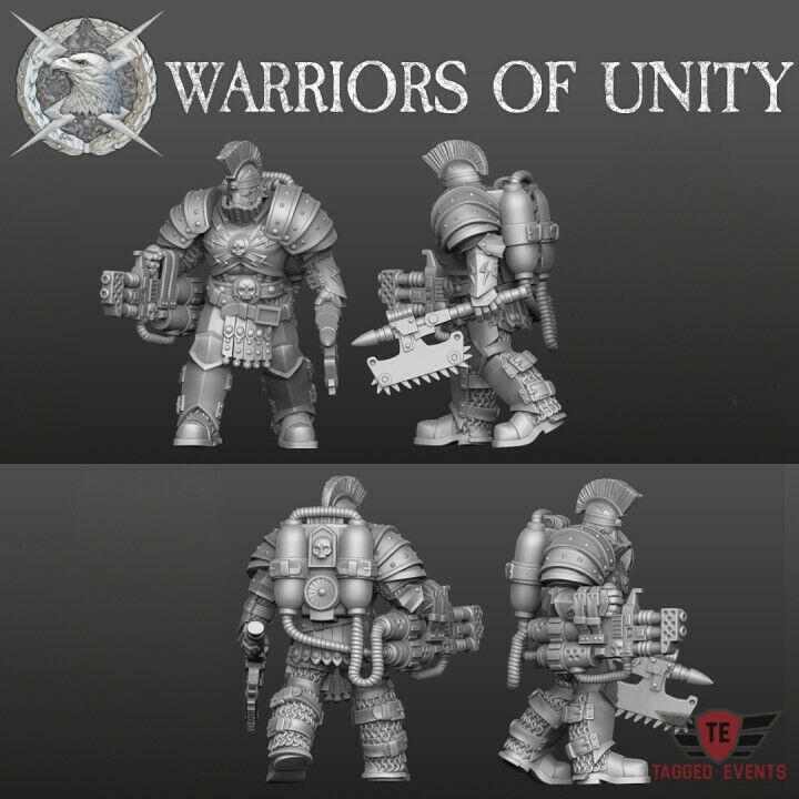 Wargames Compatible - Warriors of Unity - Princepta x 5