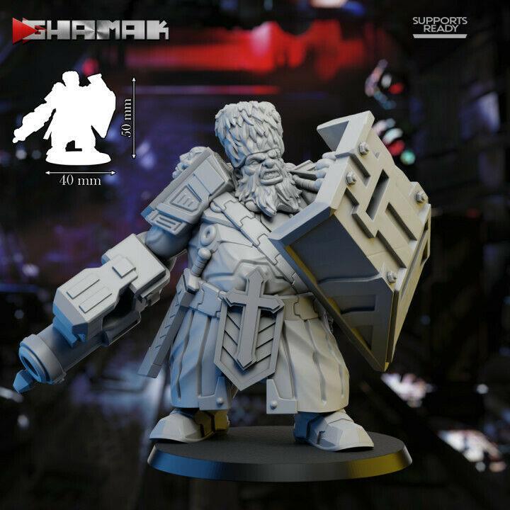 Wargames Compatible - Soviet Ogres x3 - Gun and Shield