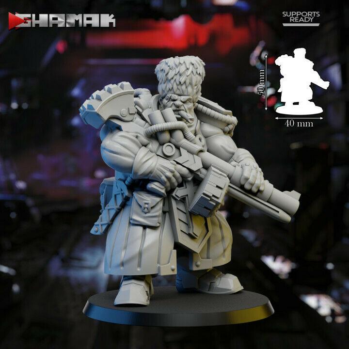Wargames Compatible - Soviet Ogres x4 - Gun
