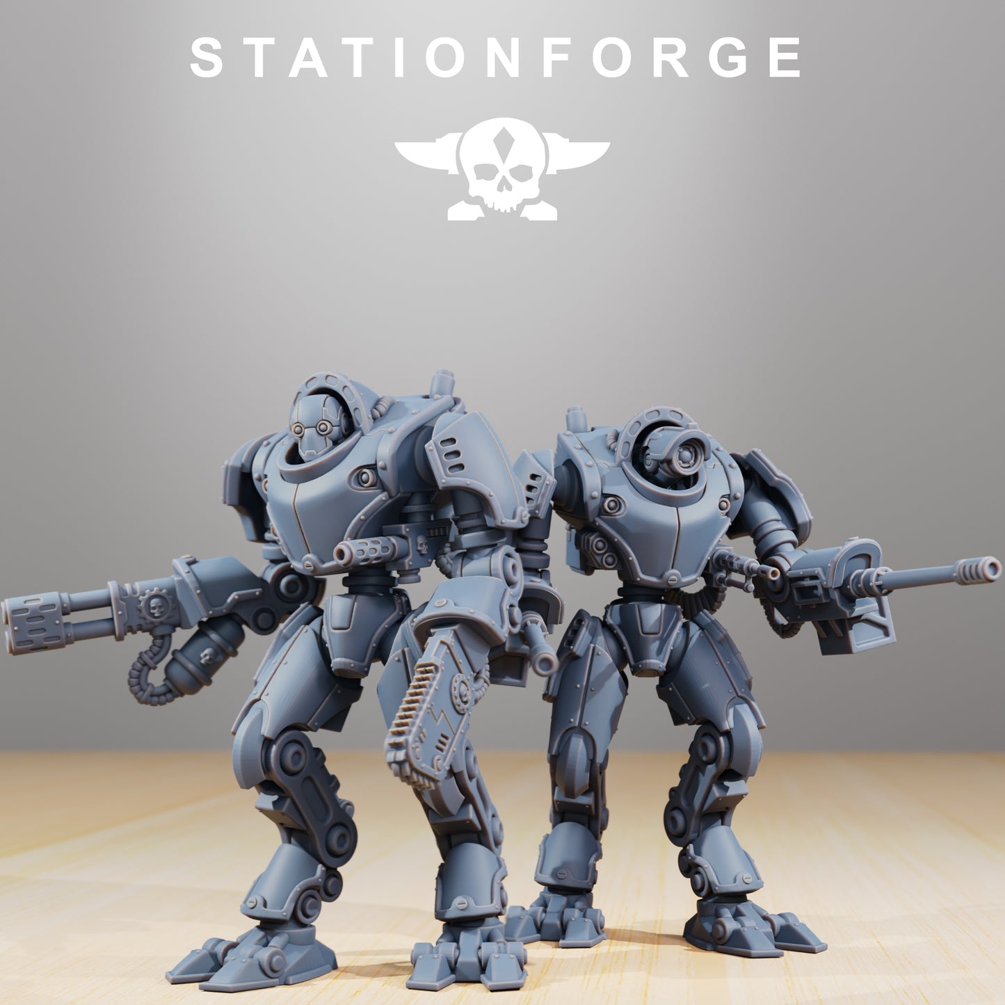 Bracer Mechs of the Imperial Houses x2, Knights Division