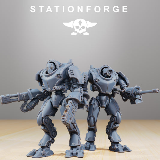 Bracer Mechs of the Imperial Houses x2, Knights Division