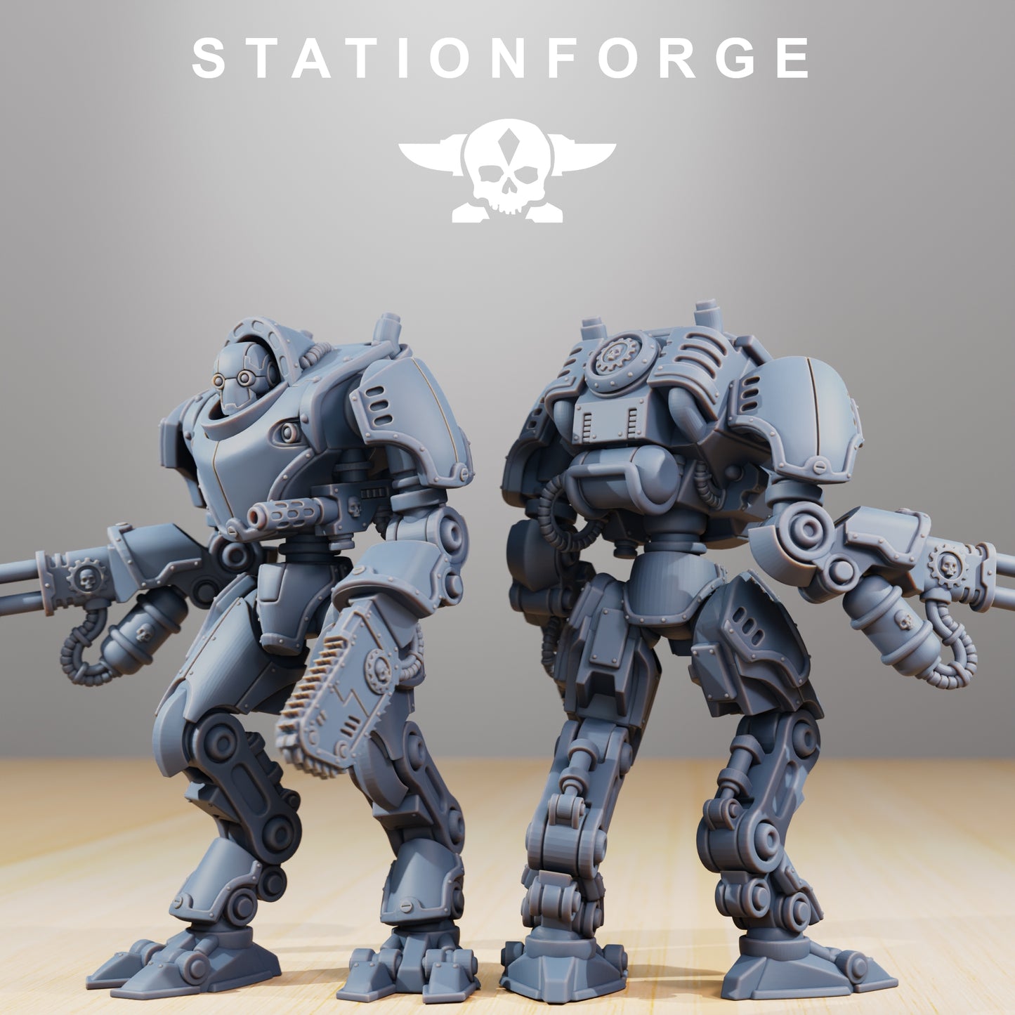 Bracer Mechs of the Imperial Houses x2, Knights Division