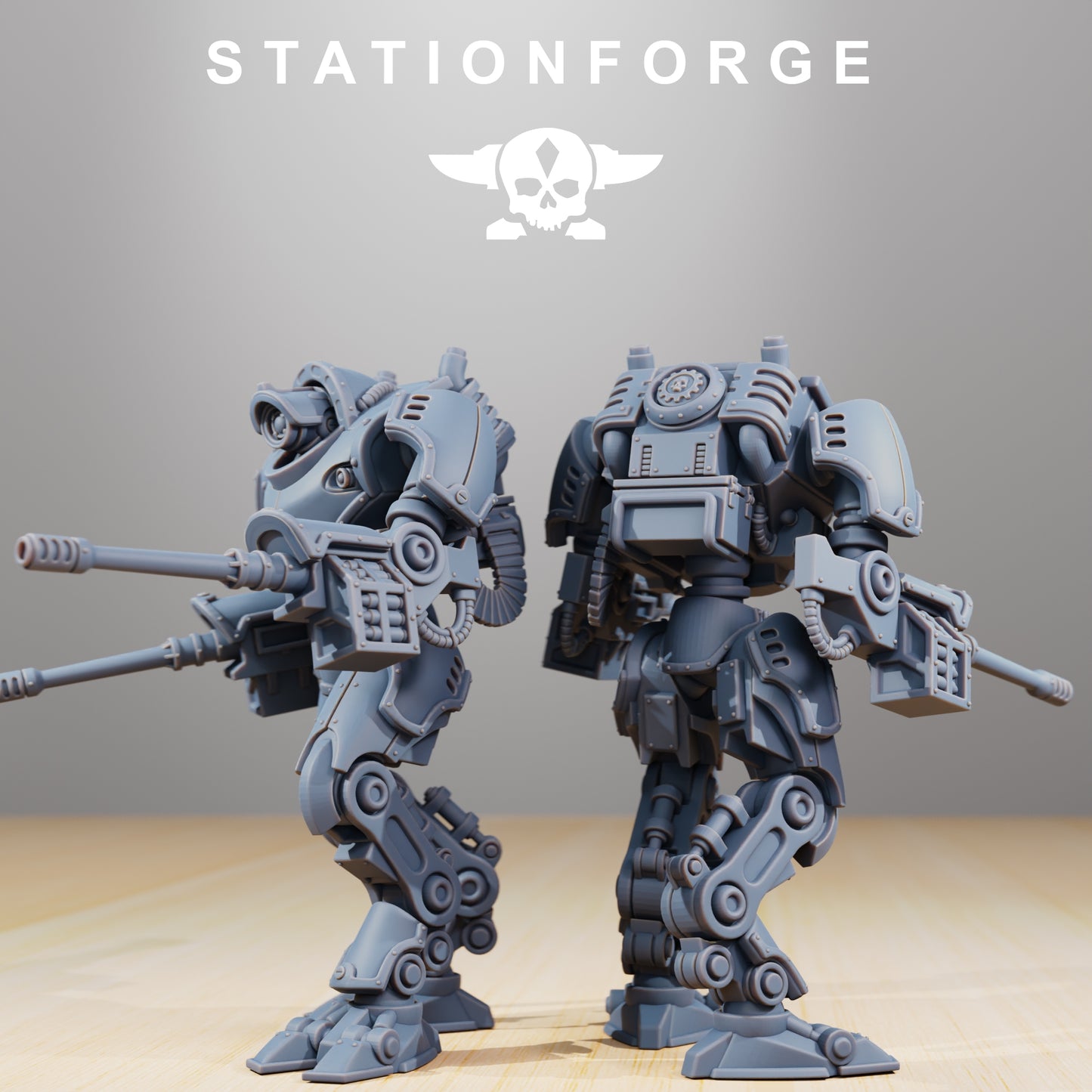Bracer Mechs of the Imperial Houses x2, Knights Division