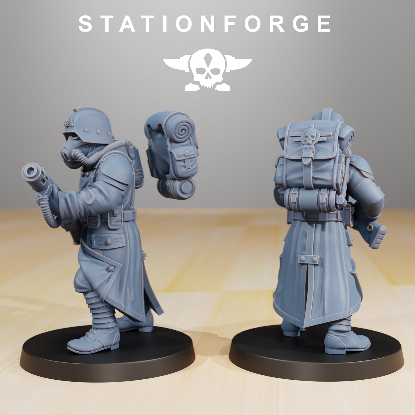 Imperial Soldiers of the Grim Guard x 10, Death Division, Infantry Squad Korps