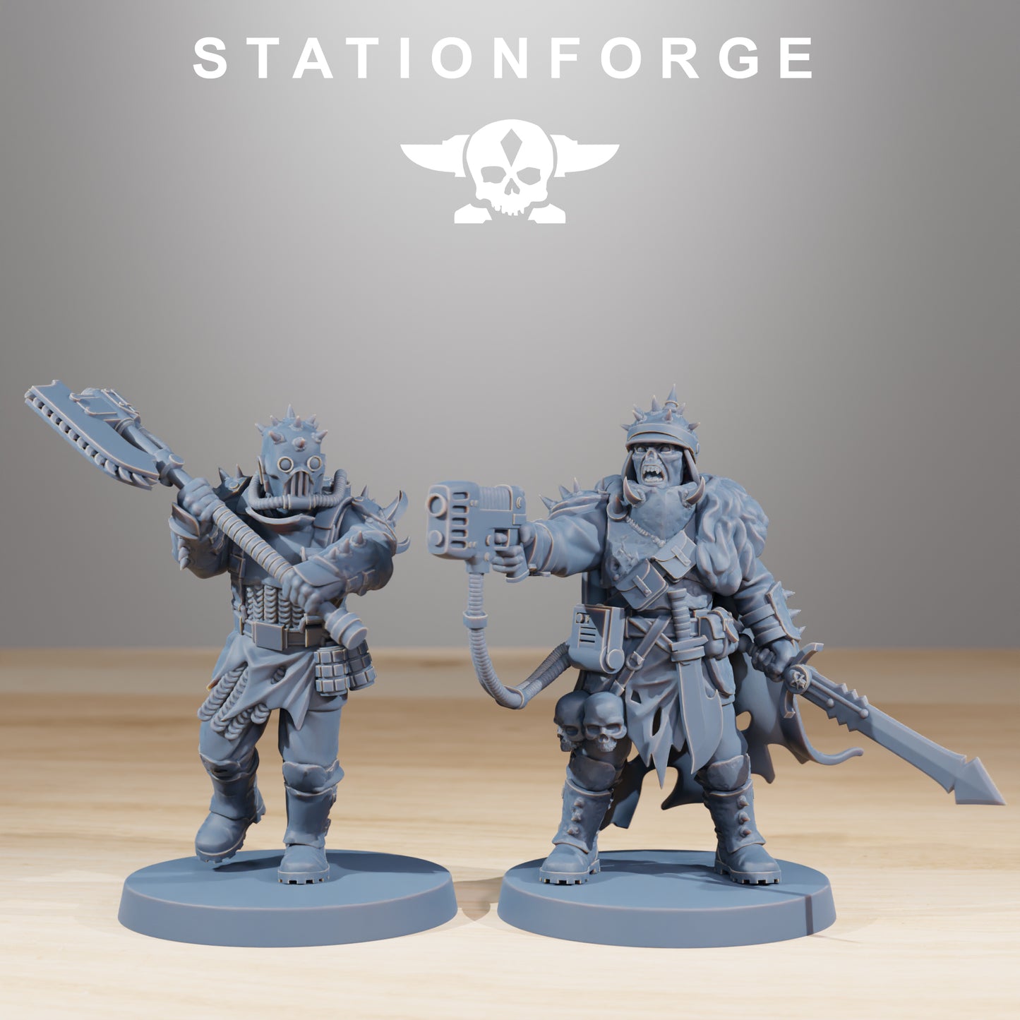 Traitor Soldiers of the Grim Guard x 12, Death Division, Corrupted Korps