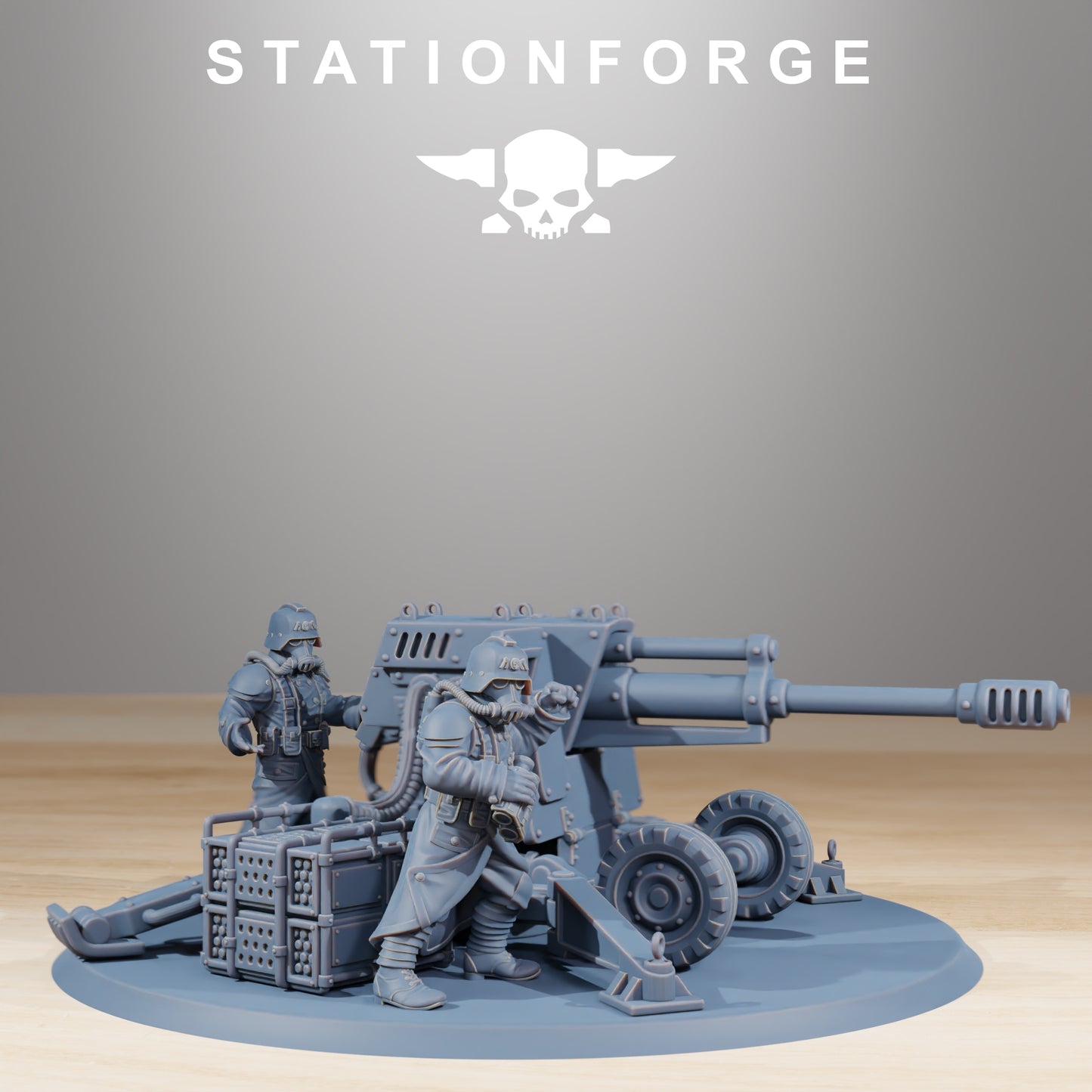 Imperial Soldiers of the Grim Guard x 1, Death Division, Ordnance Korps x 2