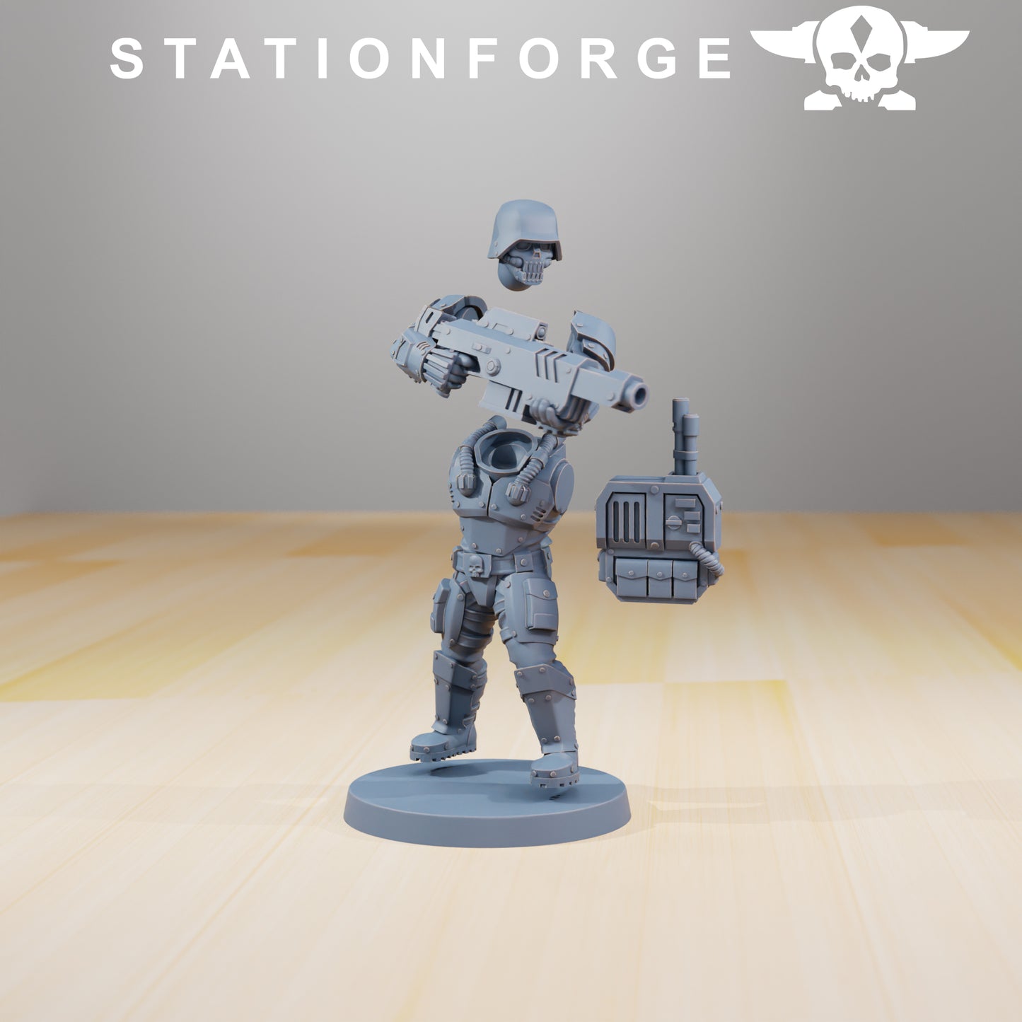 Wargames Compatible - Grim Guard - National Guard x 5