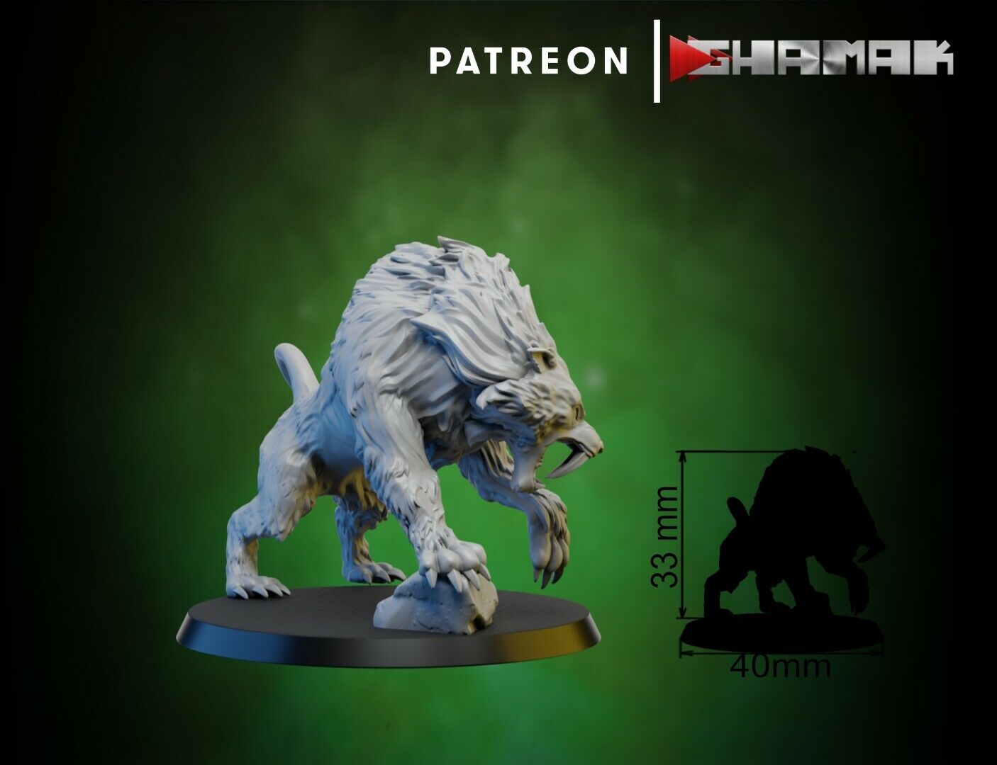 Wargames Compatible - Wolves x 5