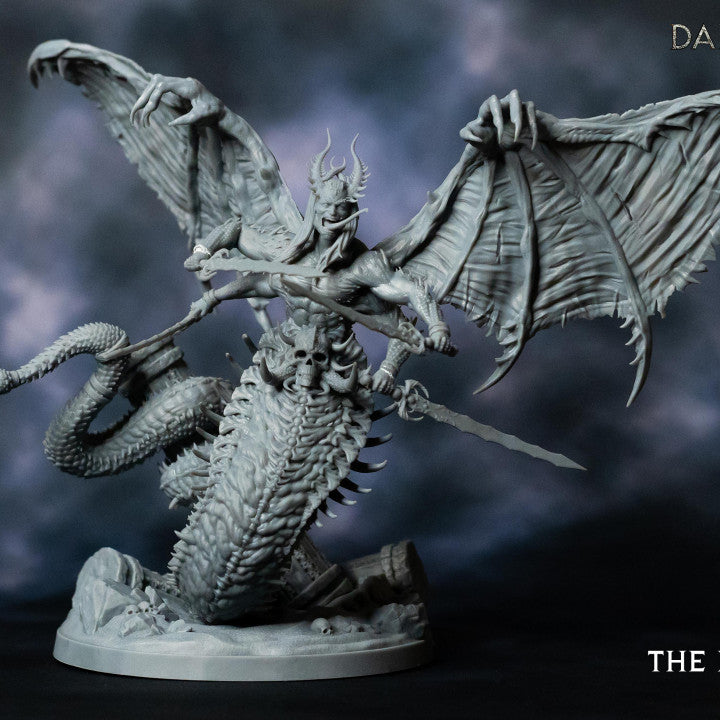Wargames Compatible - The Lust God - Belial the Lord of Sin - Pleasure Demon 60mm