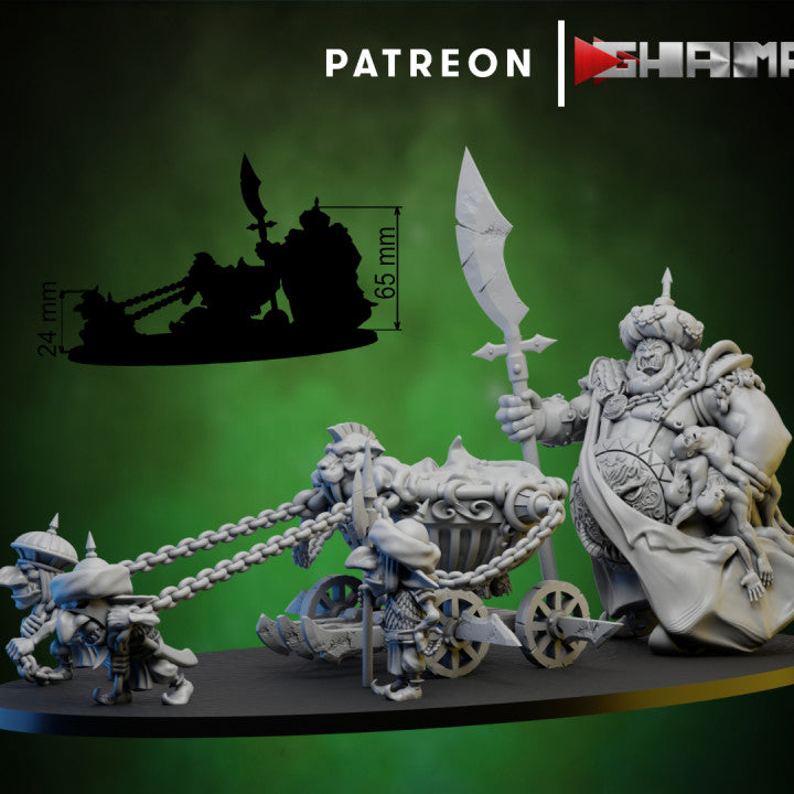 Wargames Compatible - Persian Ogre Tribes - Feast Master