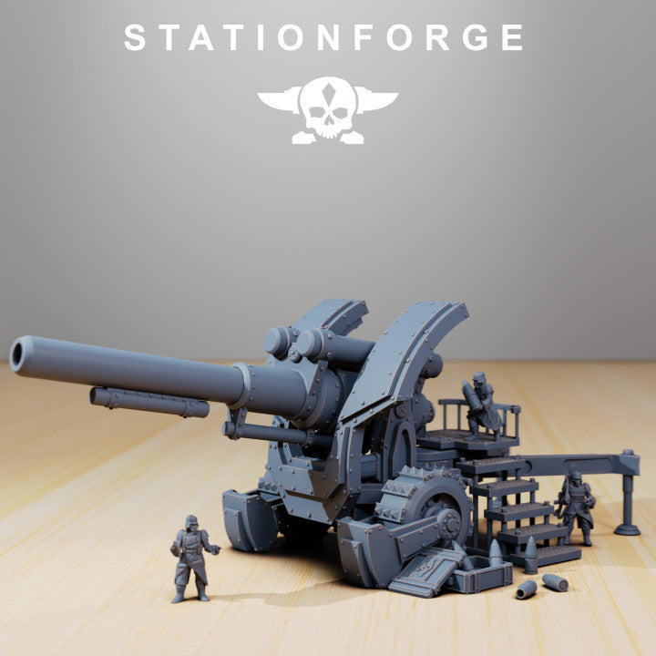 Wargames Compatible - Grim Guard - Heavy Artillery Cannon