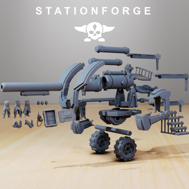 Wargames Compatible - Grim Guard - Heavy Artillery Cannon