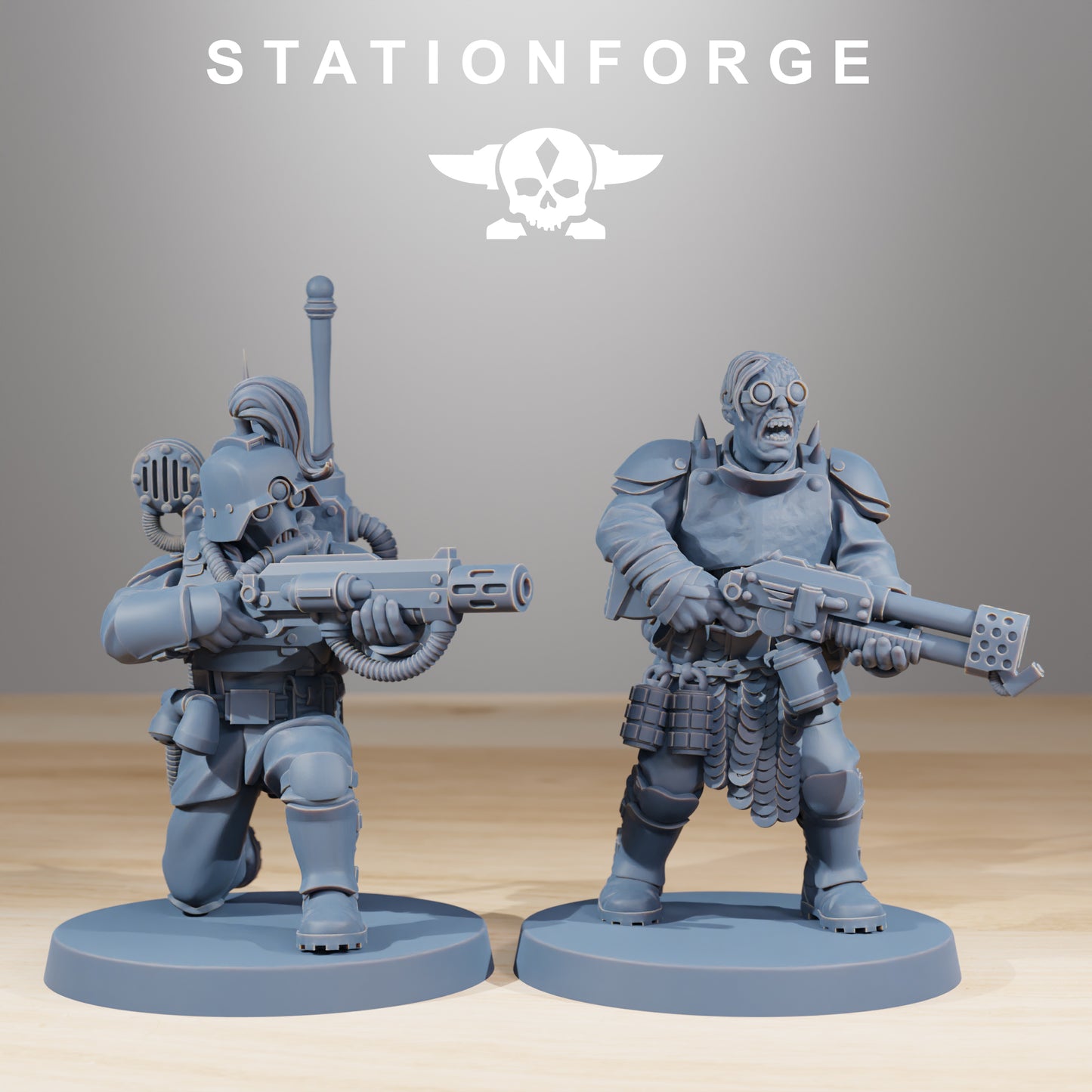 Traitor Soldiers of the Grim Guard x 12, Death Division, Corrupted Korps