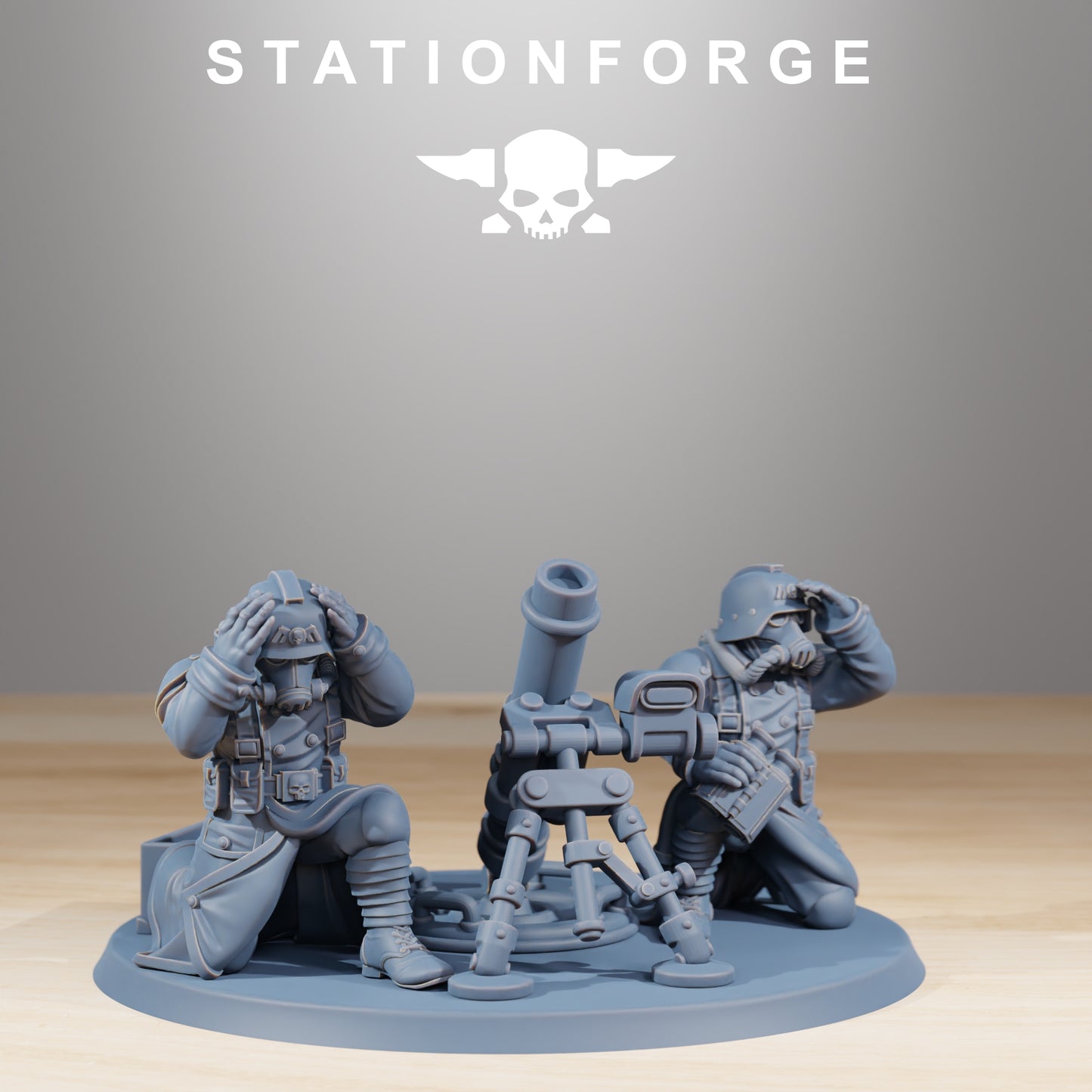 Wargames Compatible - Grim Guard Mortar 2