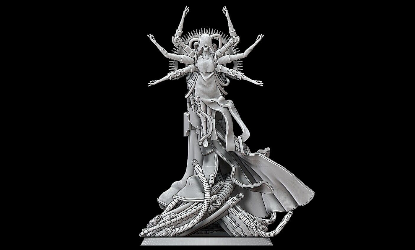 HQ Tech Priest on large base