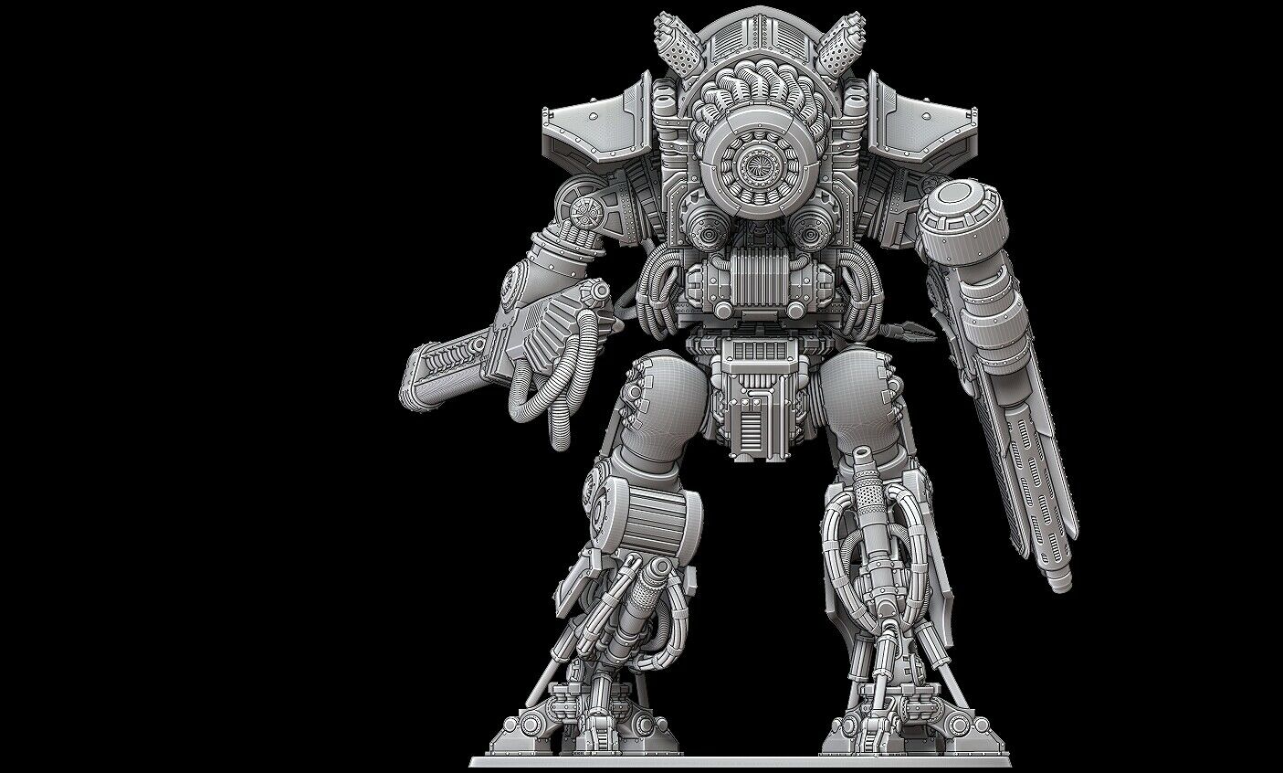 Proxy Questoris Imperial Knight rear view