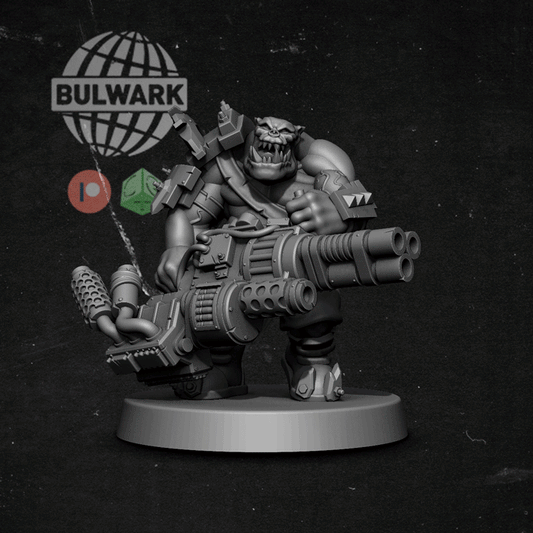 Wargames Compatible - Orc Big Brutes x 5