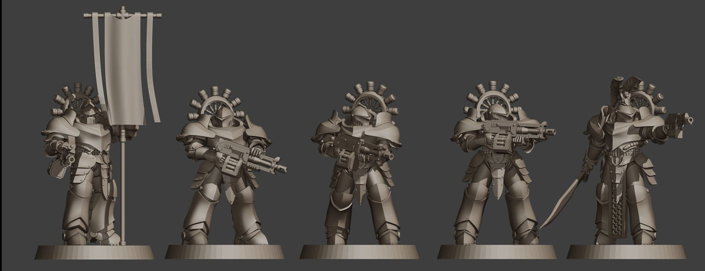 Diverging Realms - Scions - Guard Squad x 5