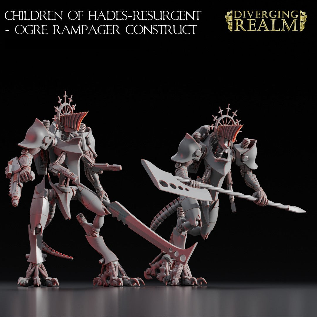 Diverging Realms - Children of Hades-Resurgent - Ogre Rampager Construct x 1