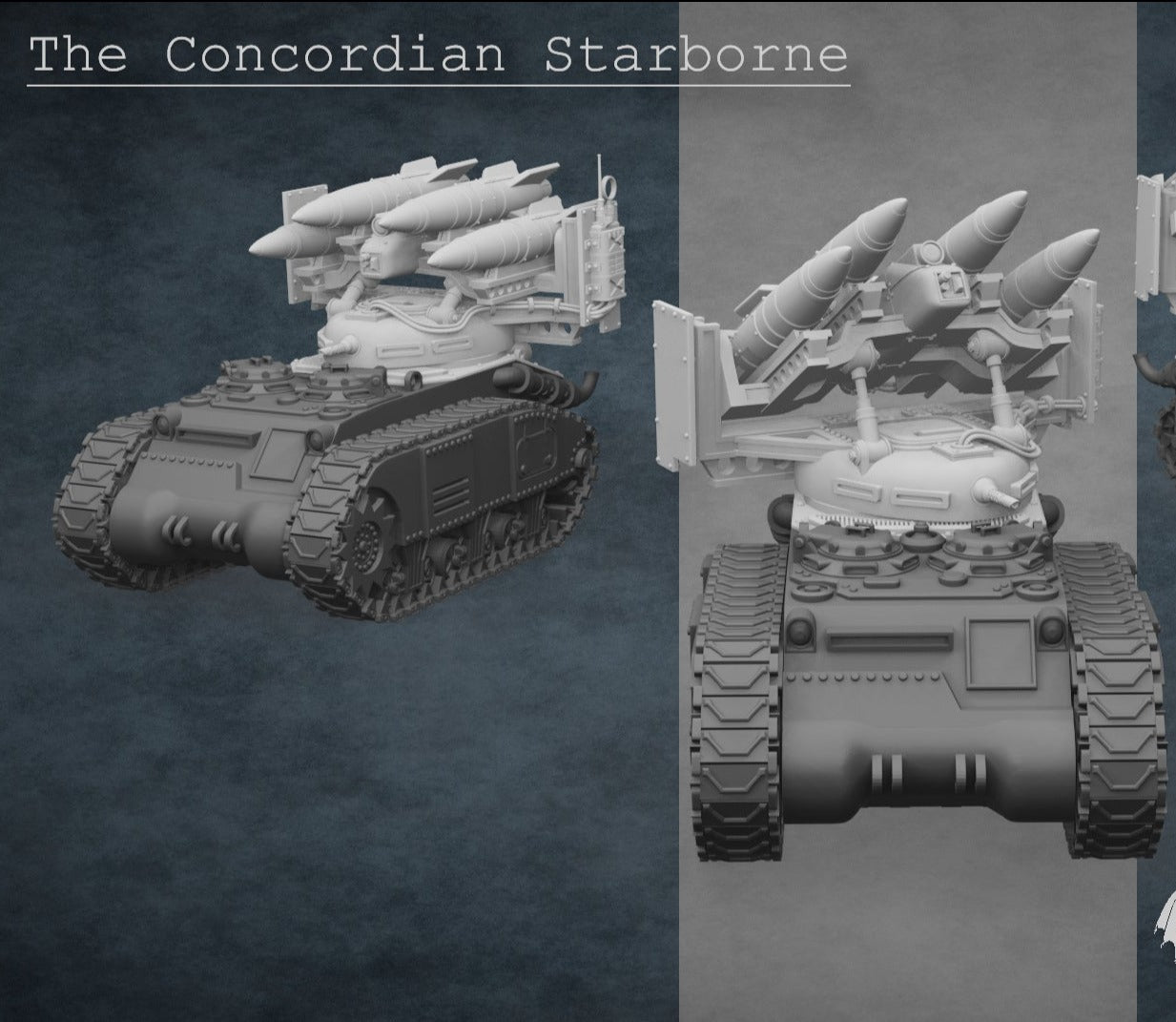 Wargames Compatible - Starborne M105 Missile Launcher