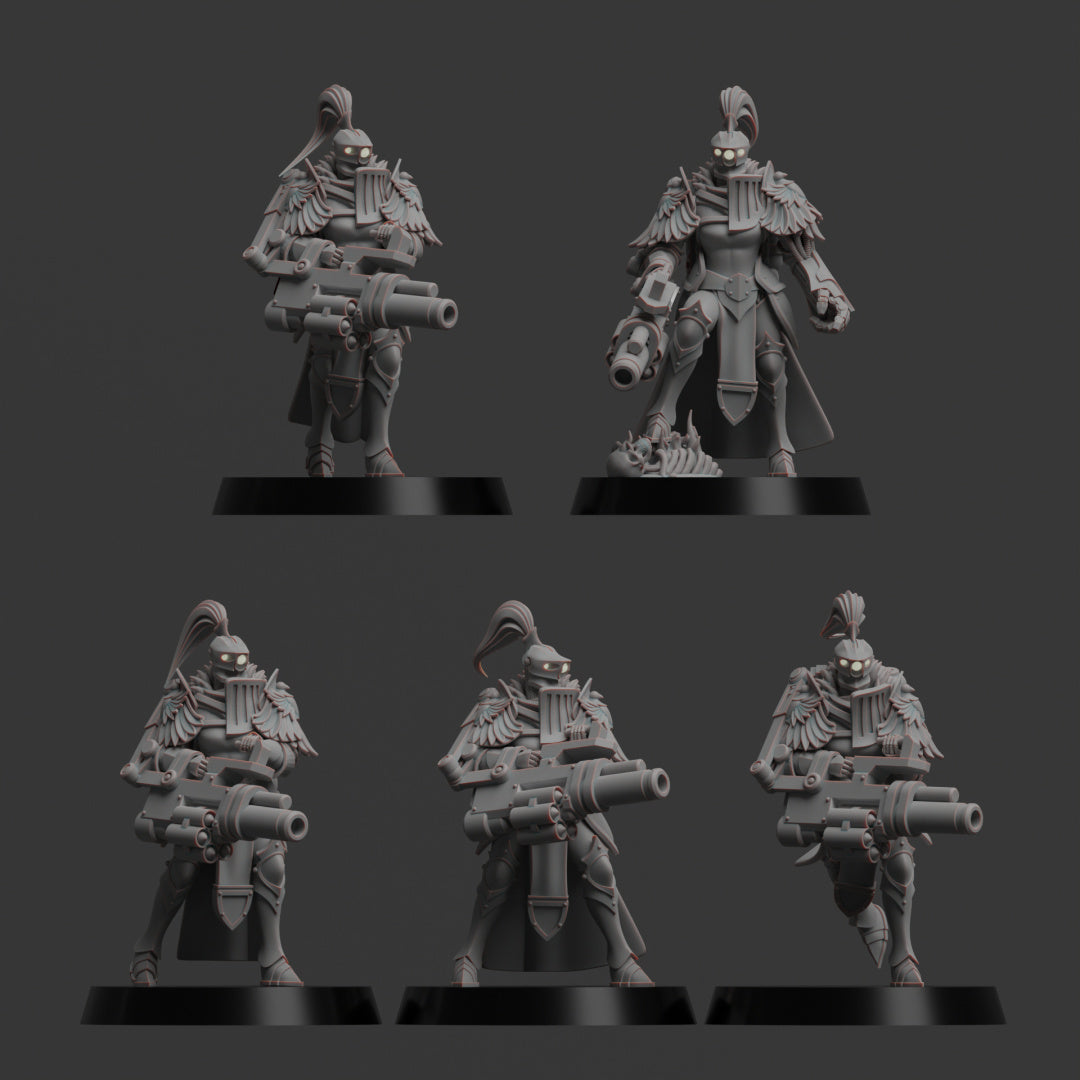 Diverging Realms - Sisters of the Coven Obliterator Grenade Battle Squad x 5