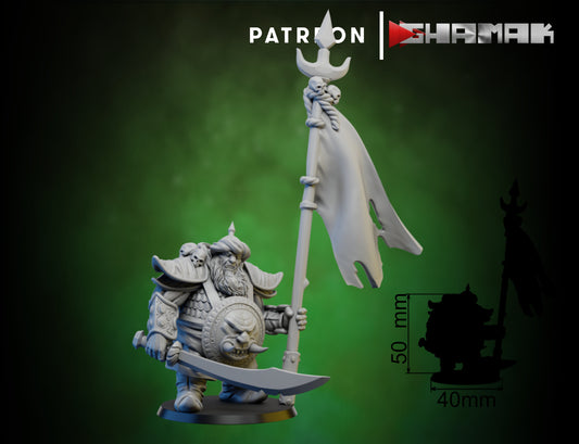 Wargames Compatible - Persian Ogre Tribes - Ogre Warriors x 6