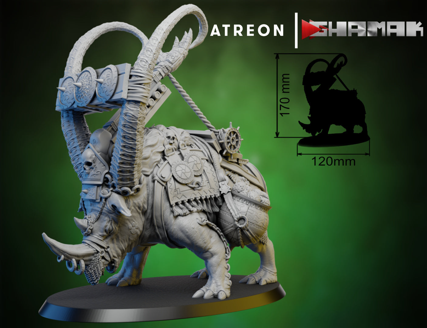 Wargames Compatible - Persian Ogre Tribes - Bighorn Catapult