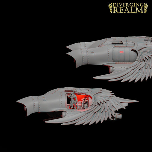 Diverging Realms - Sisters of the Coven Otos Transport Craft