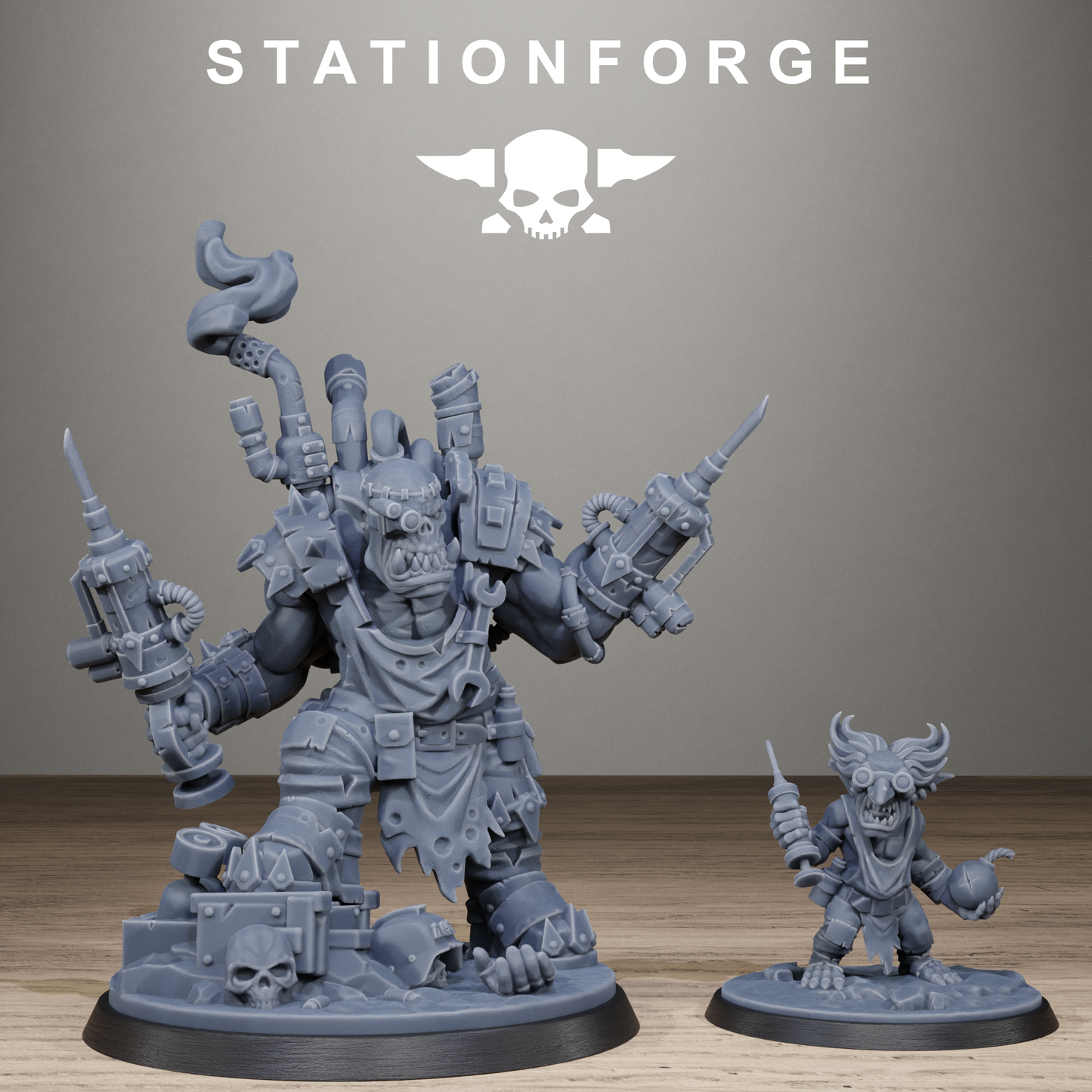 Orkaz Mad Scientist Boss, Stationforge