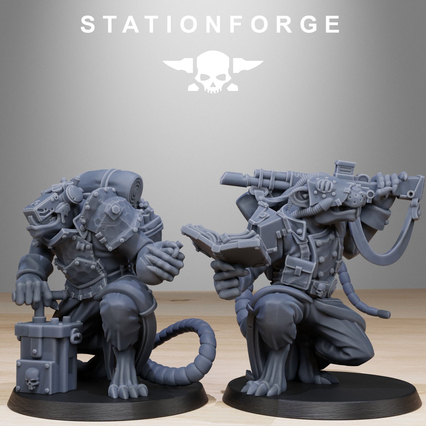 Imperial Soldiers of the Grim Guard x 10, Death Division, Raticus Korps