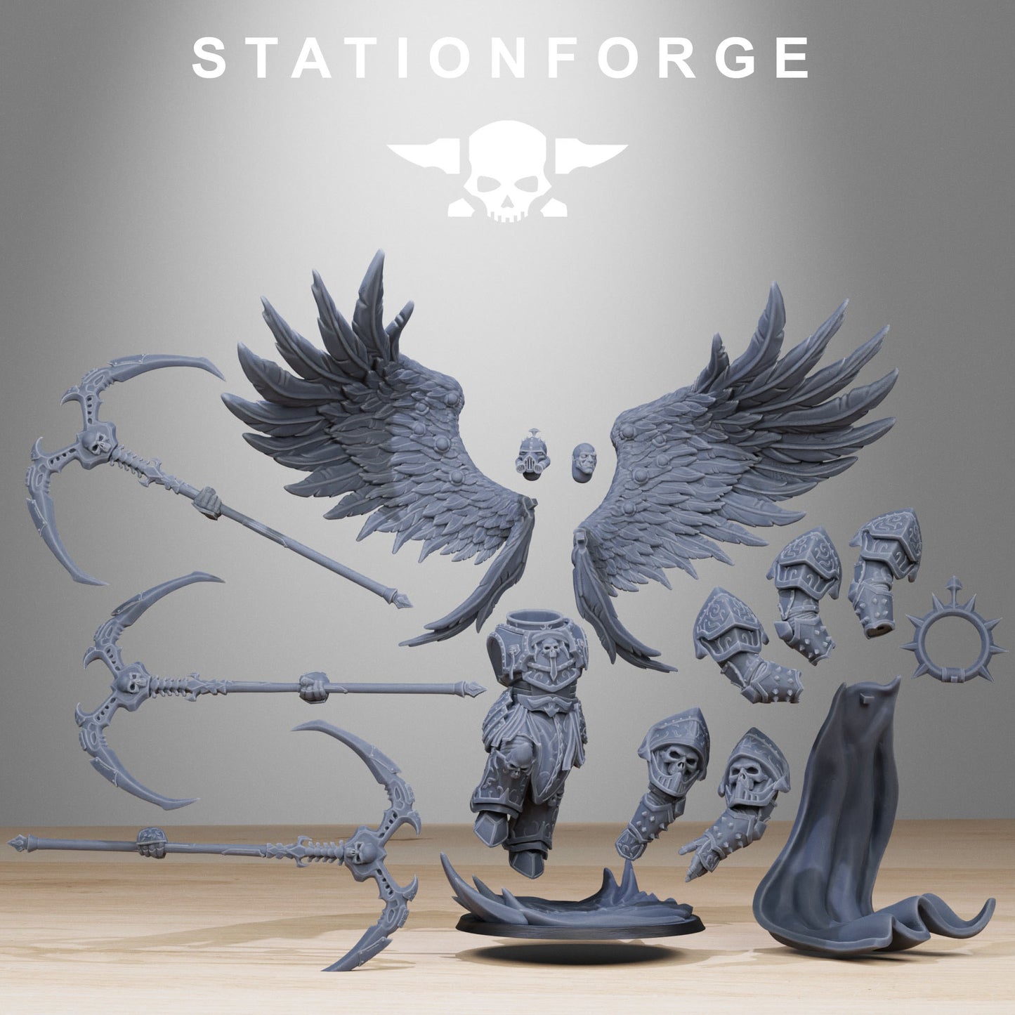 Corrupted Archon Angel, Chaos Prince, Marine Core