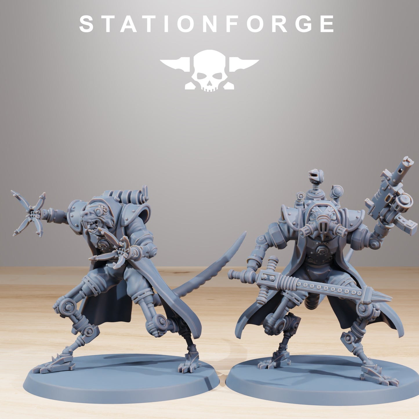 Scavenger Raticus Curdsters, Runners, Tech Adepts, Mech Division