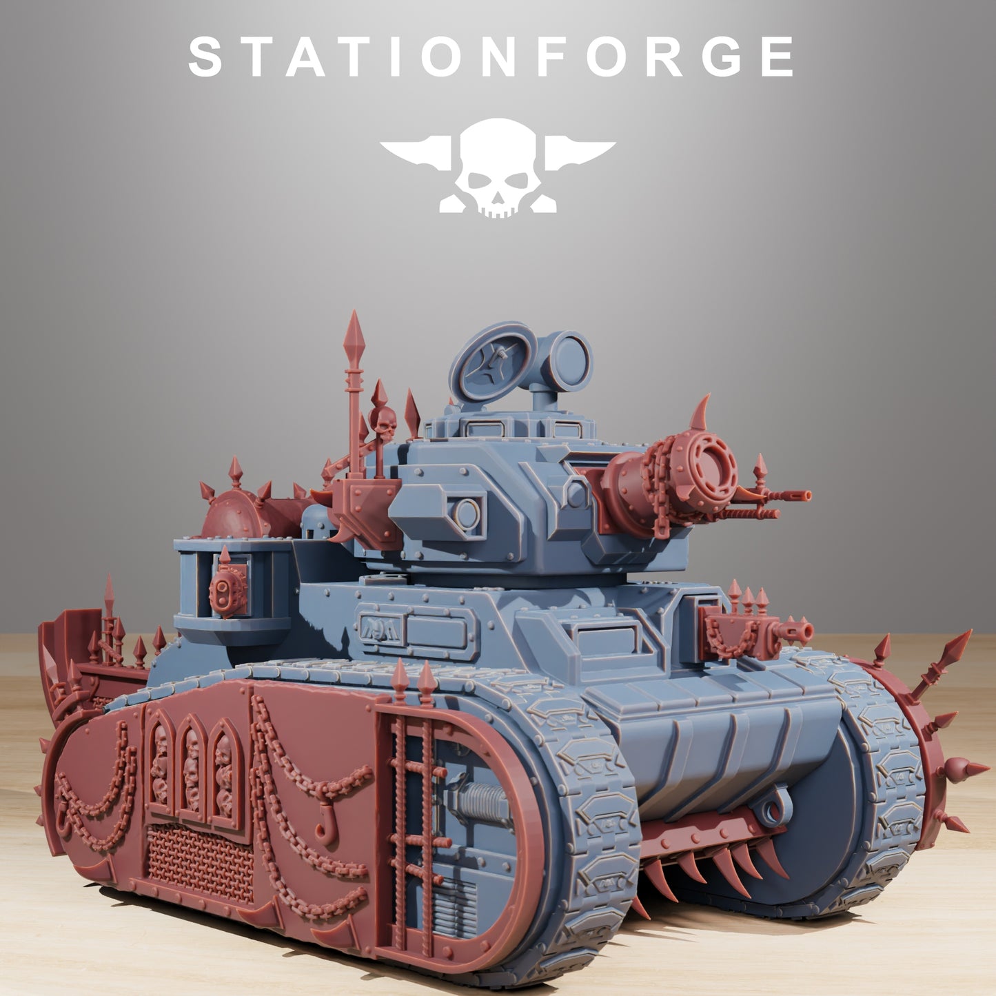 Corrupted Light Imperial Battle Tank, Death Division
