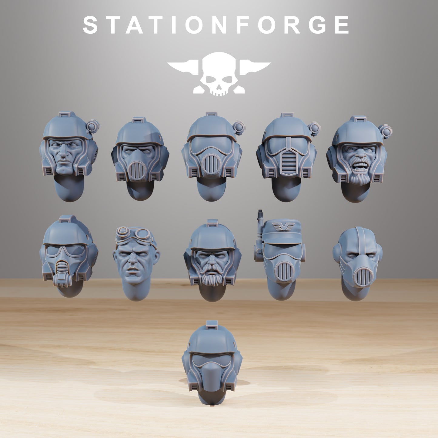 Imperial soldiers of the Vaskar x 10, Commandos Platoon, Shock trooper Squad