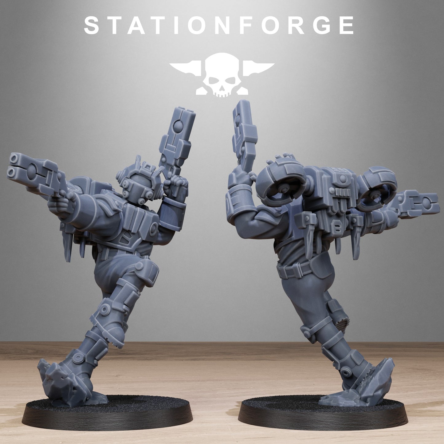 Tarion Clone Droid Warrior Jump Infantry Squad x10, Fire Team