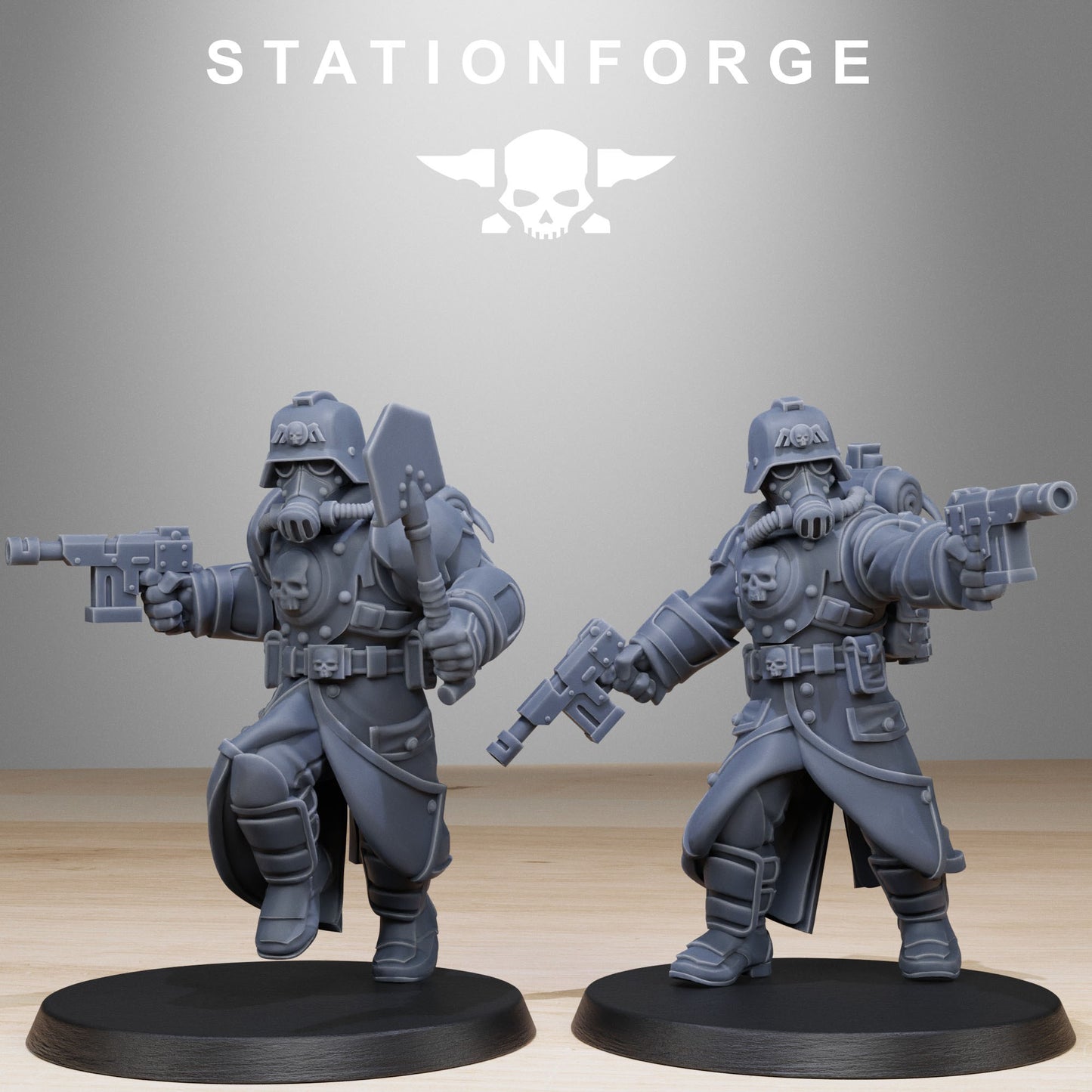 Imperial Soldiers of the Grim Guard x 11, Death Division, Bombardier Korps