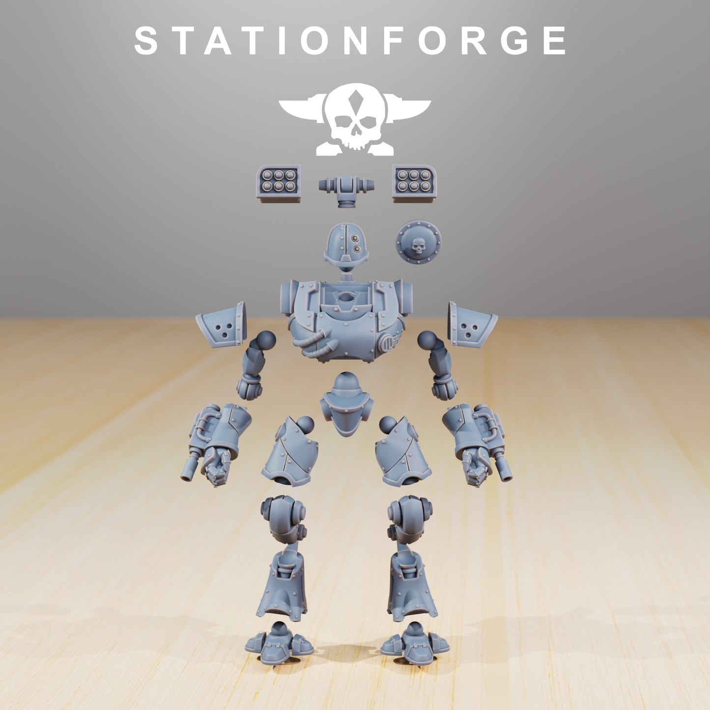 Scavenger Exutars, Robot Droids, Mech Division (3 models)