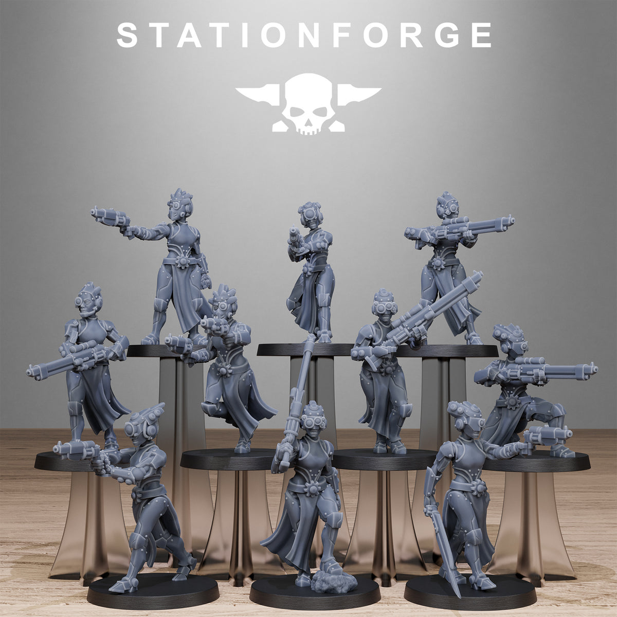 Scavenger Sisters x10, Tech Adepts, Mech Division